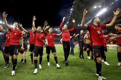 爱游戏app-关于阿尔巴尼亚客场憾负斯洛文尼亚，小组出线形势严峻的信息