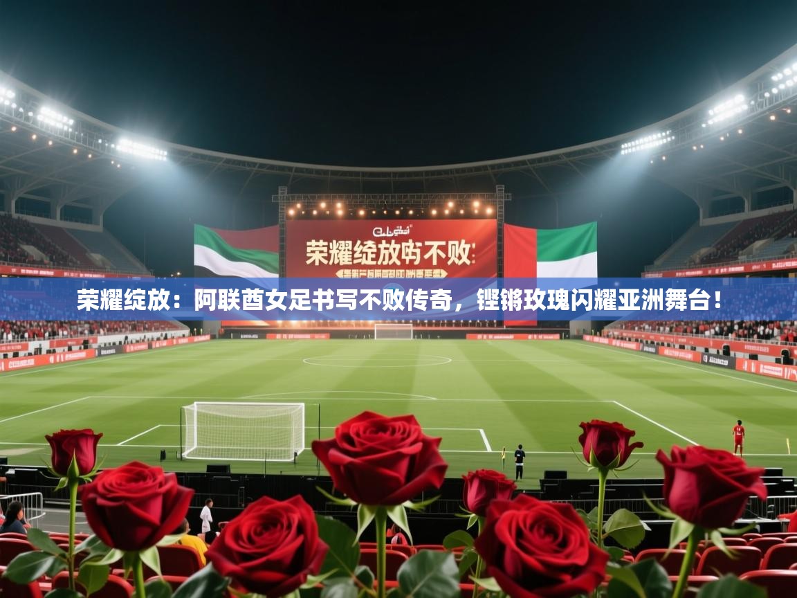 荣耀绽放:阿联酋女足书写不败传奇,铿锵玫瑰闪耀亚洲舞台! 第2张